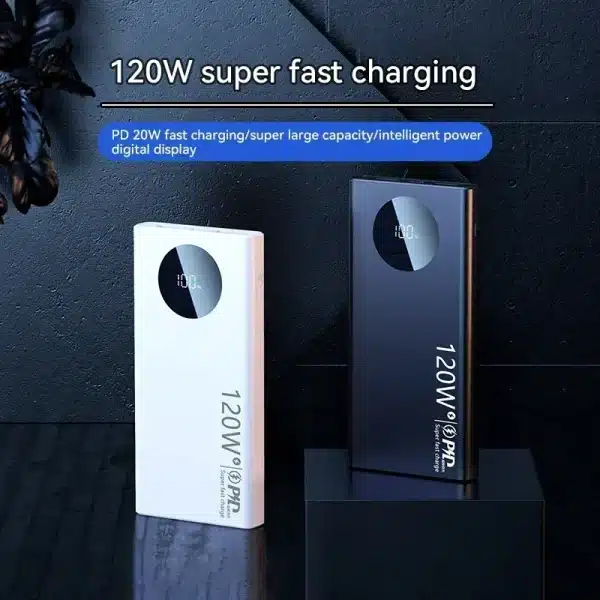 Xiaomi 120W Fast Charging Powerbank 50000mAh High Capacity Power Bank Portable Battery Charger For iPhone Samsung Huawei NEW - Image 3