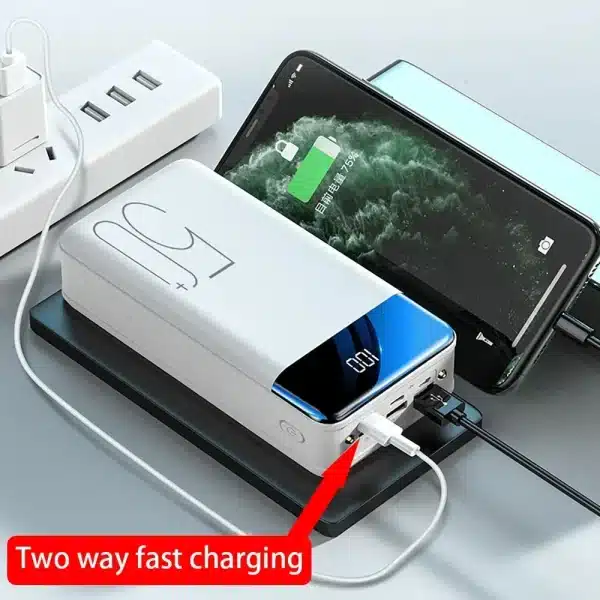 2023 NEW Genuine Fast Charging 100000mAh /98000mAh Power Bank Large Capacity Mobile Power Universal 5V 2.1A Fast Charging - Image 6