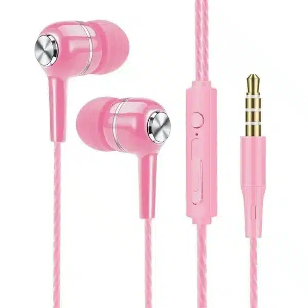 3.5mm Wired Headphones In Ear Headset Wired Earphones with Microphone Bass HiFi Stereo Earbuds Sports In-line Control For Phones - Image 5