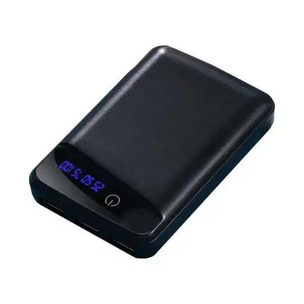 DIY 3 Slot Power Bank Shell 18650 Battery Power Bank Case Portable Battery Power Box Plastic Battery Power Shell(No Battery)