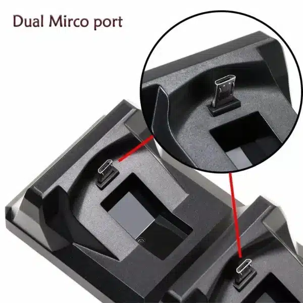 USB Dual Charge Dock For PS4 Controller Gaming Charging Stand Holder For Sony PlayStation 4 Wireless Gamepad Controle Charger - Image 2