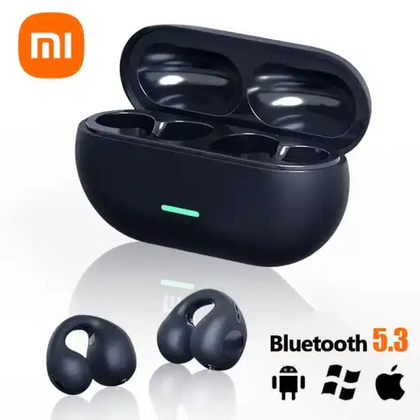 Xiaomi Ear-Clip Bluetooth-compatible Headphones Bone Conduction Earphone Wireless Earbuds 3D Surround Stereo Bass Sports Headset - Image 2