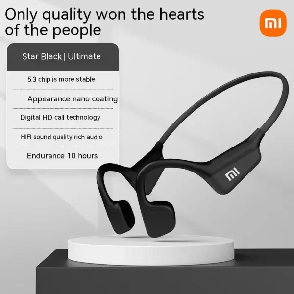 Xiaomi I18PRO Bone Conduction Wireless Headphones Compatible Bluetooth Earphone TWS with Mic Swimming Sports Wear Headset Earbud - Image 2