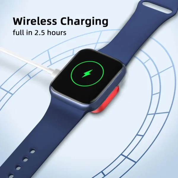 Magnetic Wireless Charger For Apple iWatch Series 9 8 7 6 5 SE 4 3 2 Ultra For iOS to Type-C 2 in 1 Portable Charging - Image 2