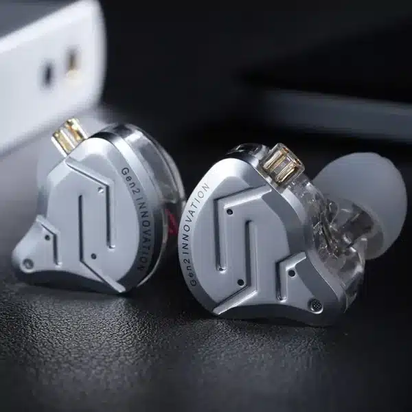 KZ ZSN Pro 2 Hybrid Drive 1BA+1DD in Ear Metal Earphones HIFI Bass Headset DJ Music Earbuds Sport Noise Cancelling Headphone - Image 5