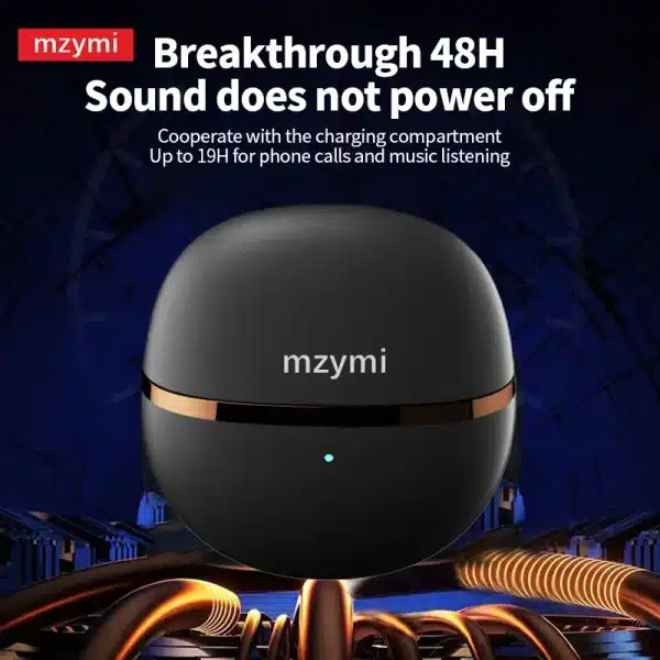 mzymi A34 New Earbuds In Ear Wireless Bluetooth5.3 Headphone HiFi Stereo Sound Headset HD Call Built-in Mic For XIAOMI - Image 6