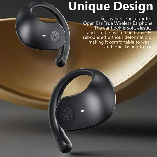 OWS Headphones Bone Conduction Earphone Open Ear Sports Bluetooth Headphones Wireless Earbuds With Noise Cancellation - Image 5